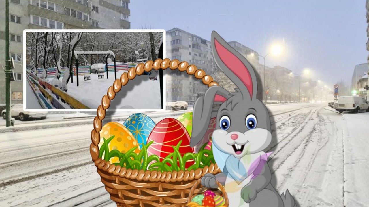 Prognoza meteo. Iarna se întoarce, temperaturile devin negative peste noapte. Ploi, lapoviţă şi ninsori până la paşte