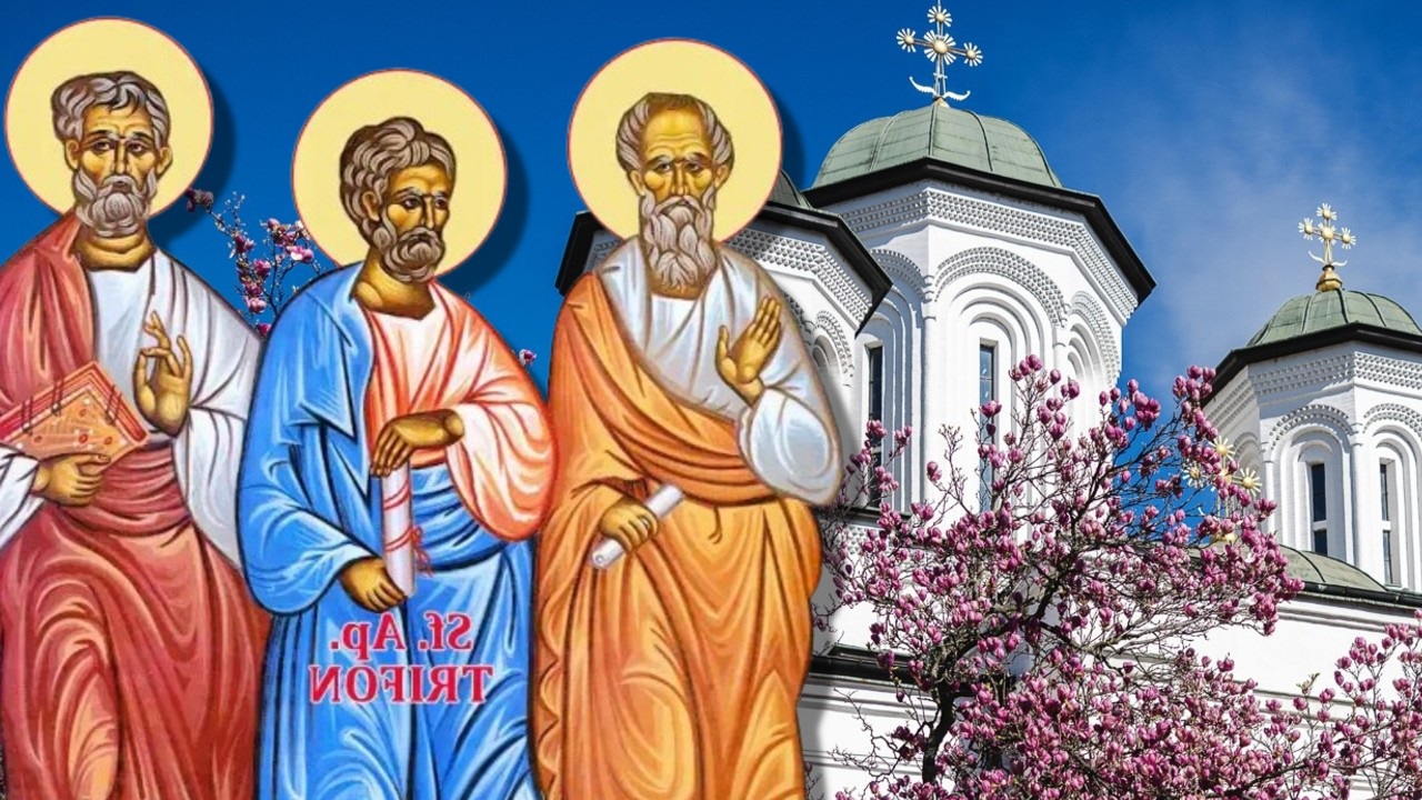Calendar ortodox 15 aprilie 2026. Cinstirea celor trei apostoli ai lui Hristos care și-au dat viața pentru credință. Zi de harți în Săptămâna Luminată