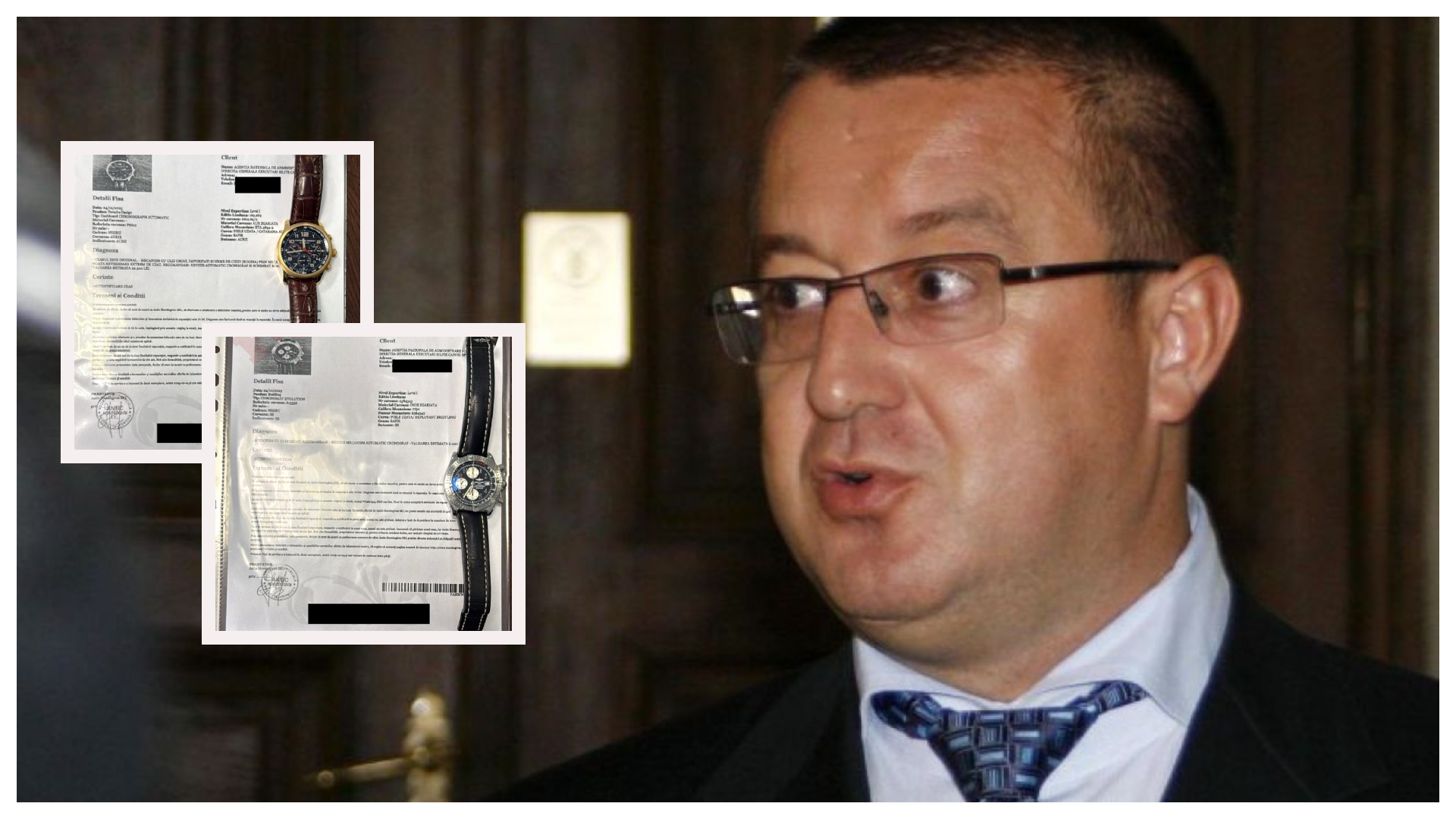 ANAF scoate la licitaţie două ceasuri de lux ale lui Sorin Blejnar, fostul şef ANAF. Cum arată şi cât costă cele două piese de colecţie