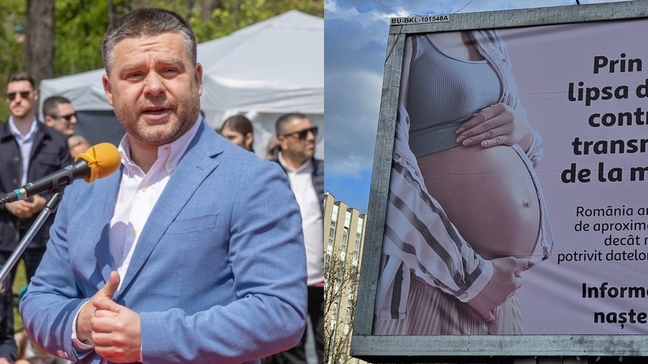 Ciprian Ciucu intervine în scandalul panourilor anti-cezariană din București: „Toate vor fi neutralizate luni”