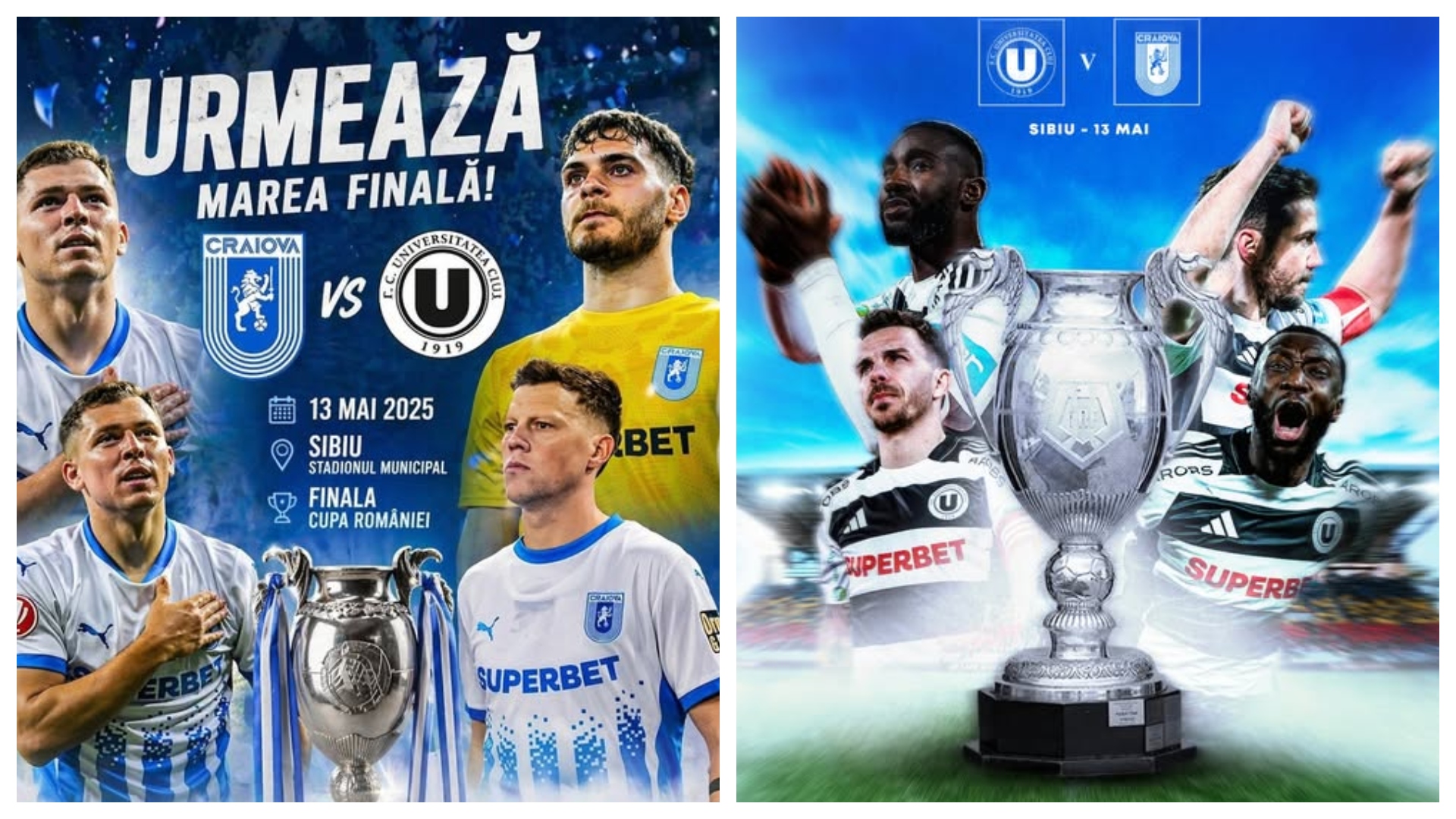 Universitatea Craiova – U Cluj este finala Cupei României. Cum se schimbă calculele pentru calificarea în cupele europene