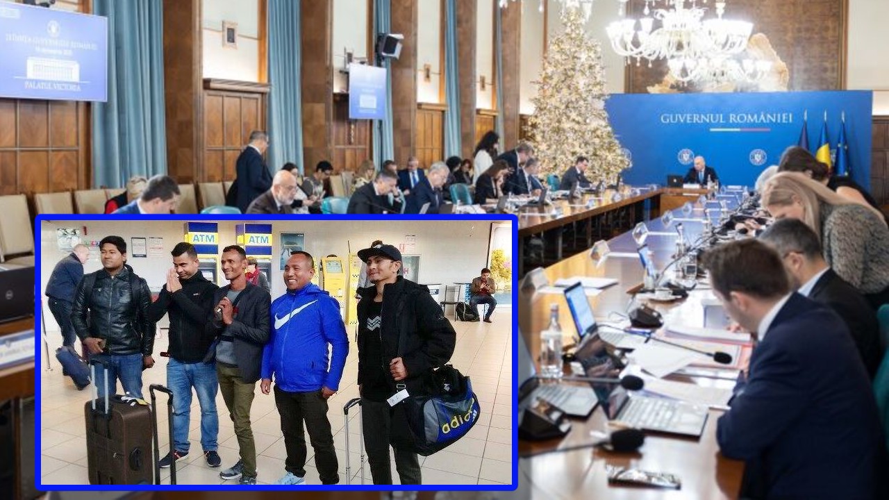 Contract standard pentru muncitorii străini din România. DOCUMENT adoptat în prima şedinţă de Guvern fără PSD