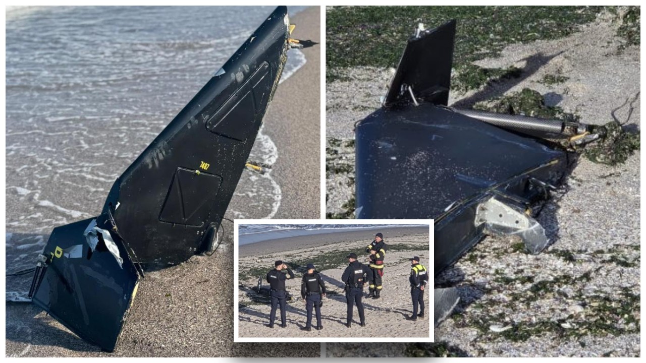 Alertă pe litoralul românesc. Un fragment de dronă a fost descoperit pe plajă, între Tuzla și Costinești