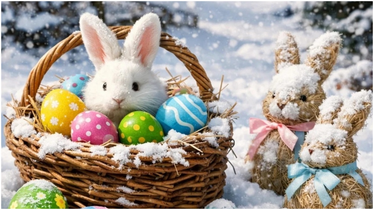Val de frig și ninsori de Paște! Zonele din România în care va ninge