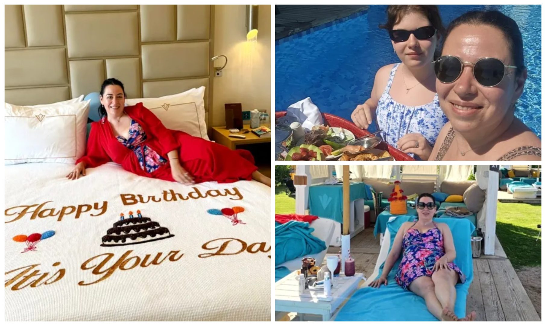 FOTO Oana Roman s-a pozat în costum de baie, la 50 de ani. Cu cine și-a sărbătorit ziua de naștere în Egipt