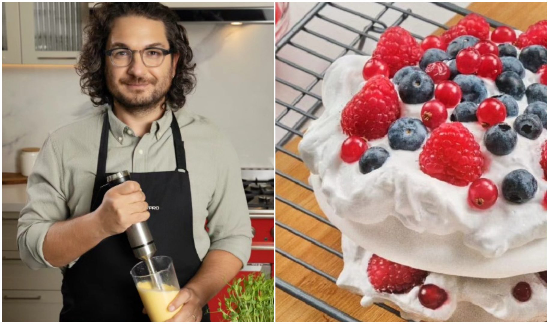 Pavlova, un desert potrivit pentru Paște. Florin Dumitrescu a dezvăluit rețeta: „M-am gandit că poate vreți să faceți”