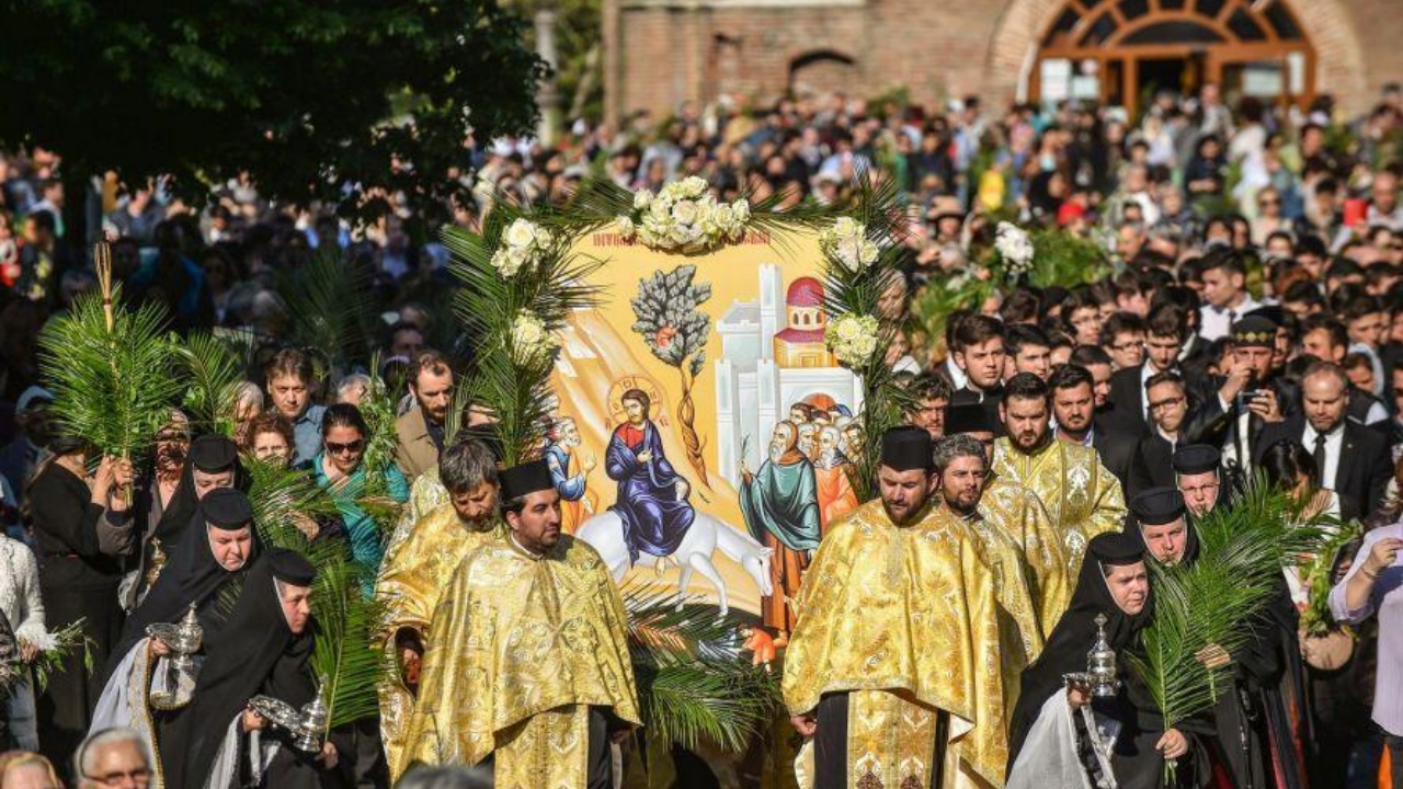 Pelerinaj de Florii în București. Cum arată programul procesiunii de astăzi, 4 aprilie