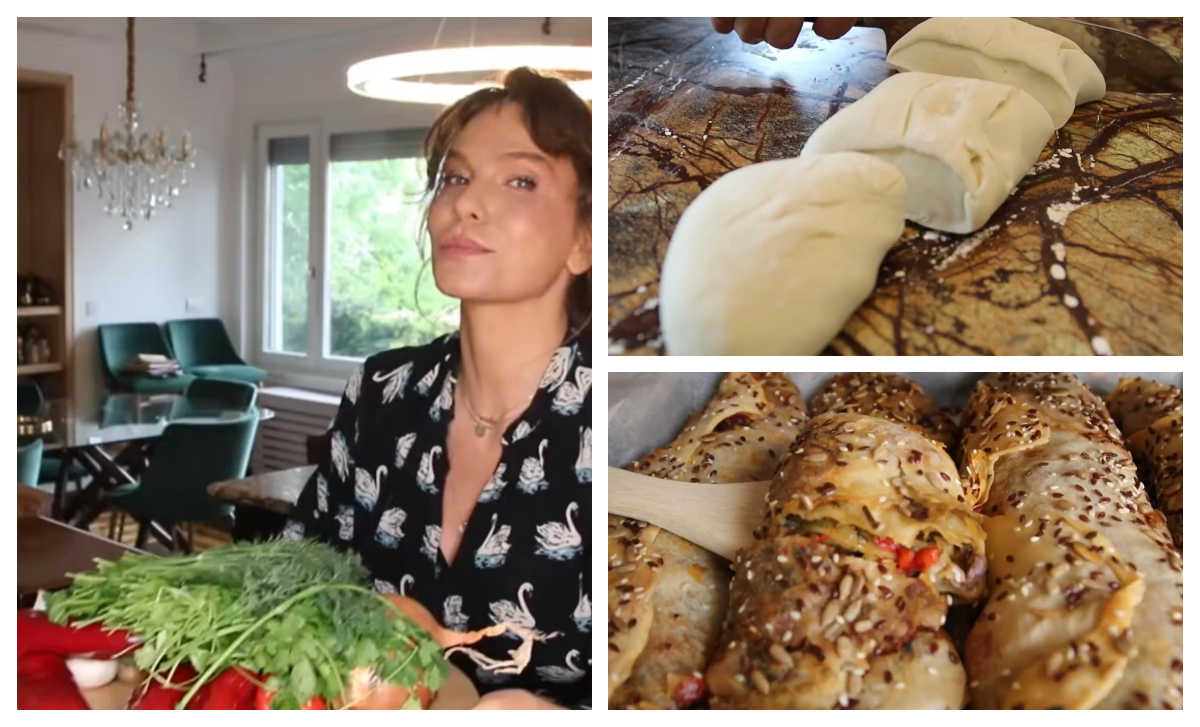 Rețeta de ruladă cu legume a Annei Lesko. Este ideală pentru ultima săptămână din Postul Paștelui