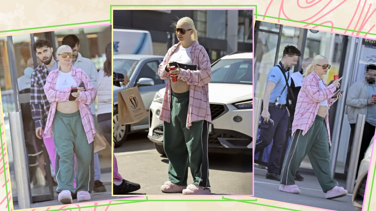 Alexandra Stan, cu burtica la vedere și toată roz! Unde a fost surprinsă artista alături de iubitul ei