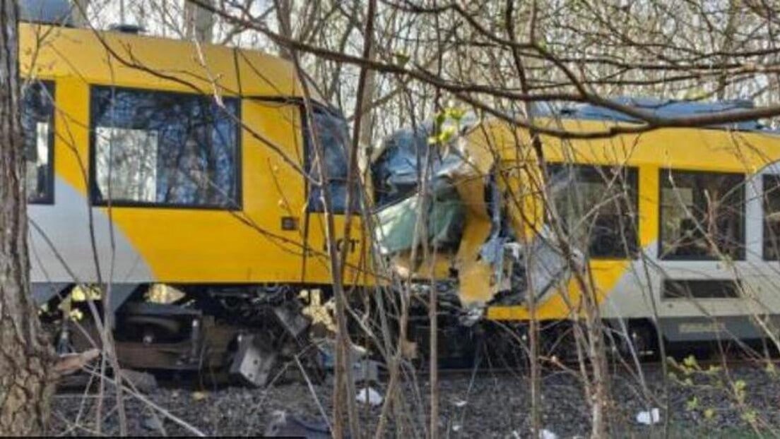 Accident feroviar grav în Danemarca. Două trenuri s-au ciocnit frontal