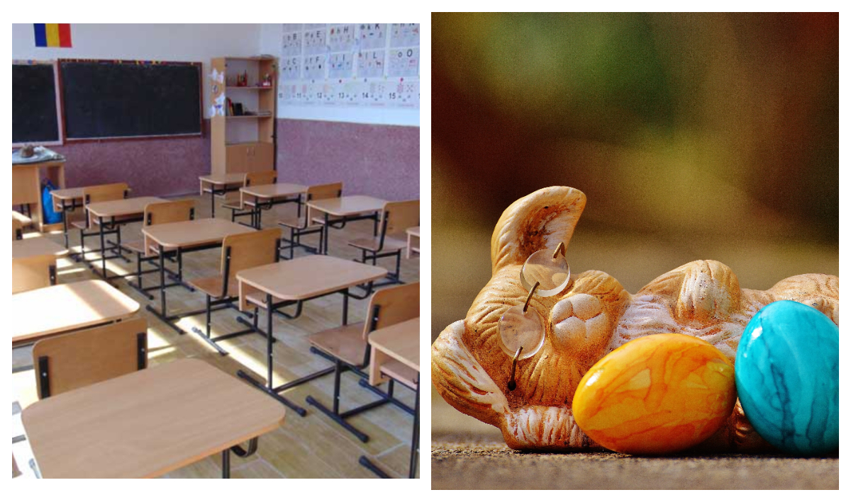 Elevii intră vineri în vacanța de Paște. Câte zile sunt liberi și când revin la cursuri