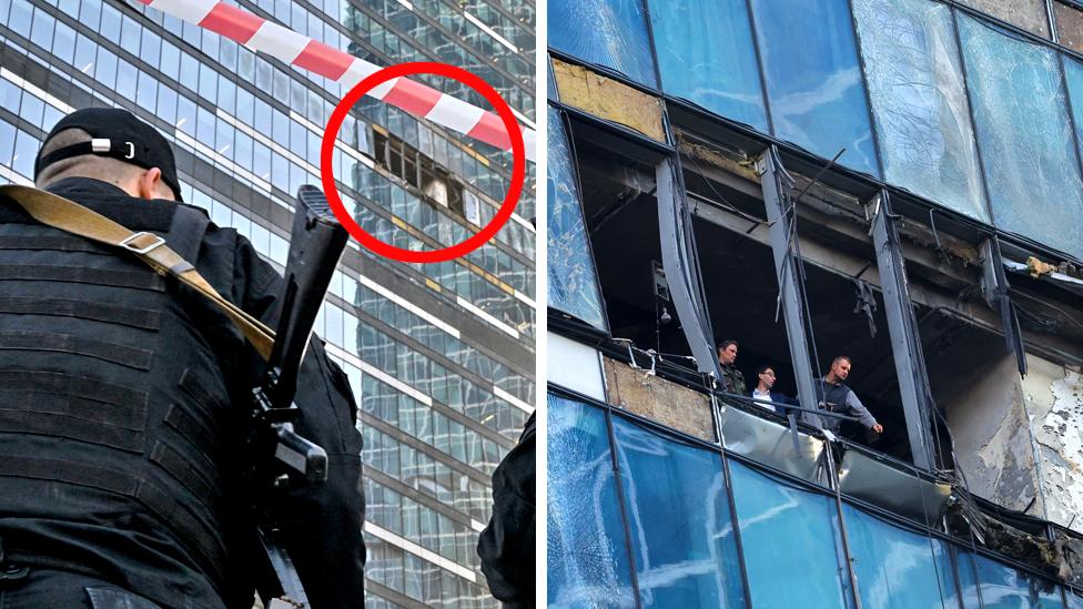 Ucraina atacă Moscova cu drone înainte de parada de Ziua Victoriei