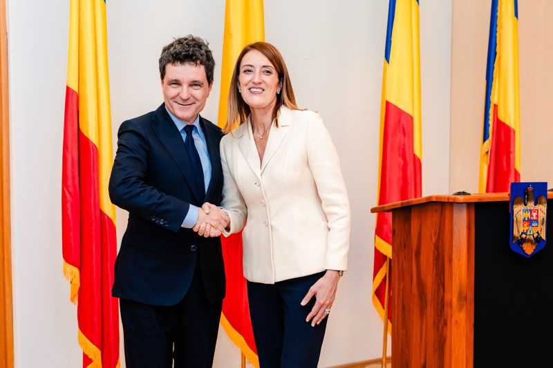 Nicuşor Dan a anulat recepţia de Ziua Europei. Roberta Metsola şi-a anulat vizita la Bucureşti