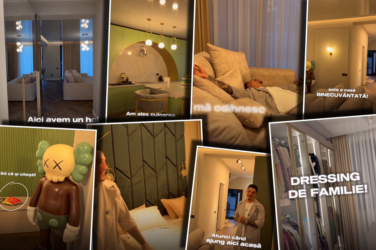 Cum arată noua casă a lui Bogdan de la Ploiești. Amenajarea interioară, deloc sofisticată, denotă mult bun gust. FOTO și VIDEO