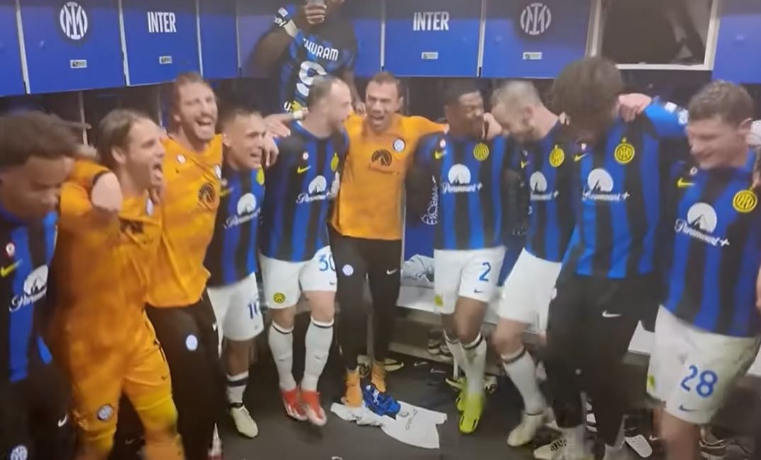 Inter a publicat un nou clip în care jucătorii sărbătoresc titlul pe melodia „Made in Romania” VIDEO