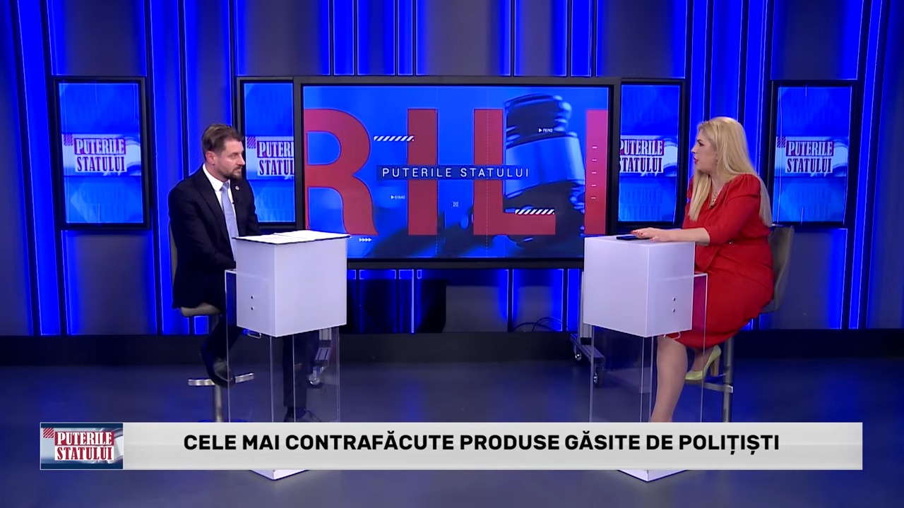 EXCLUSIV Puterile Statului. Comisarul-şef Cristian Bîra, despre acţiunea JUPITER, deepfake topul mărfurilor contrafăcute în România