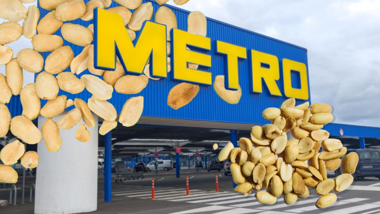 Alertă alimentară în România. Loturi de arahide retrase de pe rafturile Metro