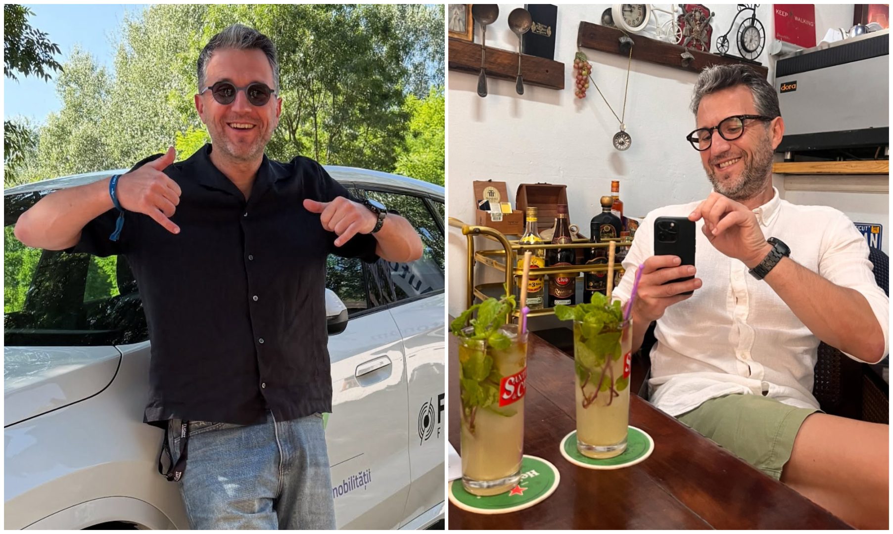 Andi Moisescu își trăiește din plin viața de burlac. Unde a fost fotografiat prezentatorul, la aproape un an de la divorțul de Olivia Steer