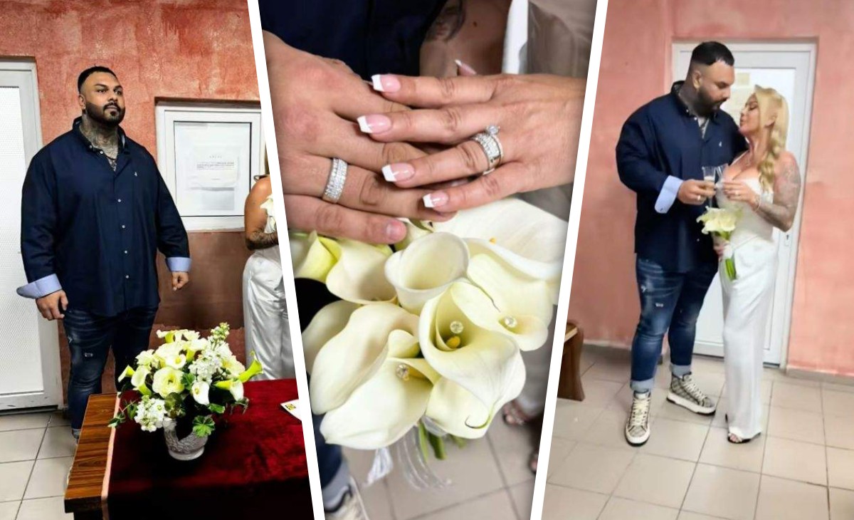 Bebino s-a căsătorit în închisoare. Interlopul și soția lui și-au unit destinele în spatele gratiilor