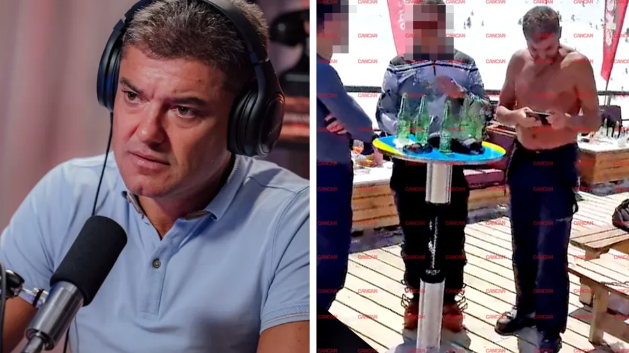 Cristian Boureanu, surprins în ipostaze neobișnuite la Sinaia. Fostul om de afaceri, la „plajă” la Cota 2000