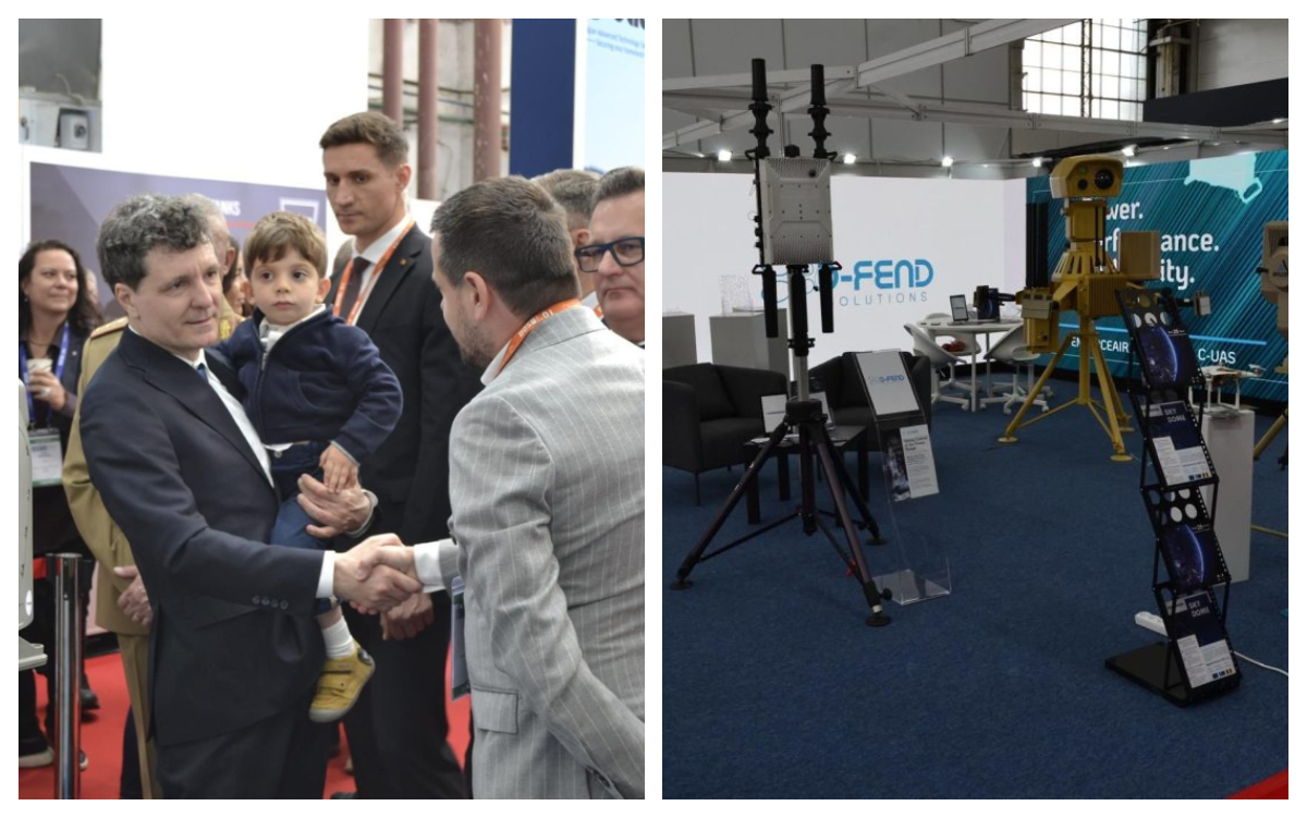 Noi tehnologii avansate pentru combaterea dronelor, prezentate de compania românească Optoelectronica la BSDA 2026
