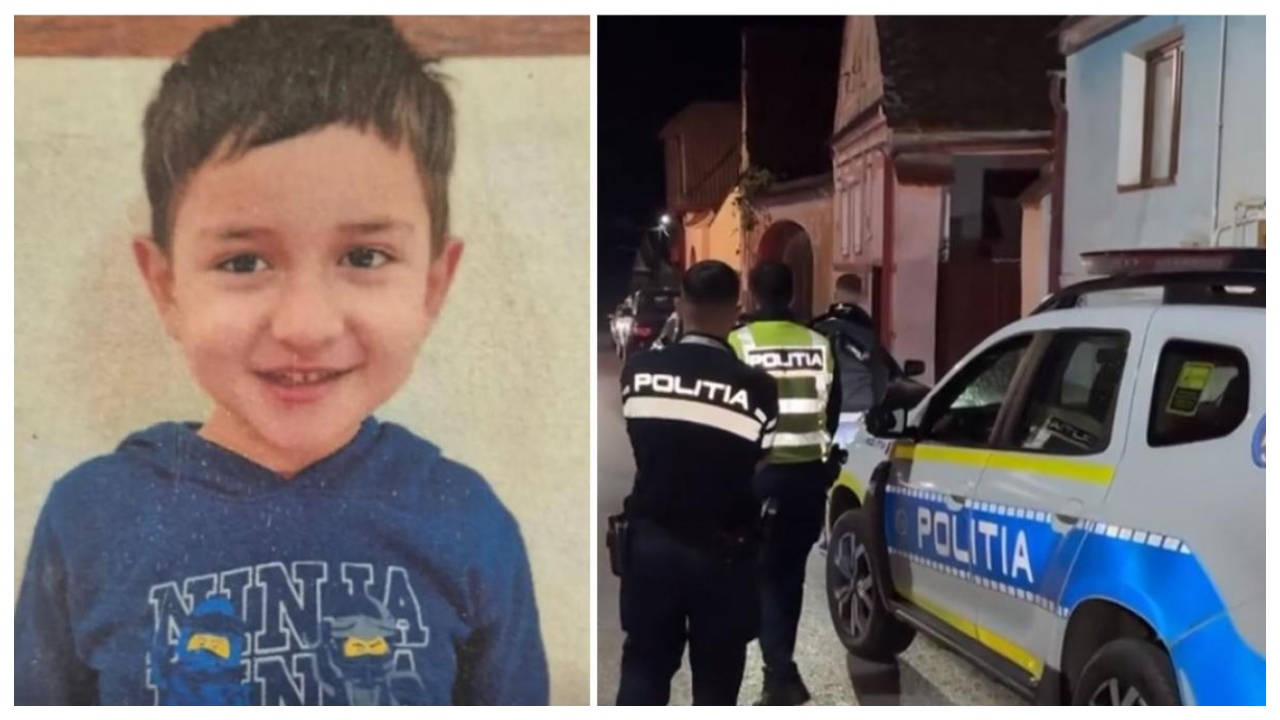 Copil de 5 ani dispărut din Sibiu. Operaţiunile de căutare au fost reluate, 130 de cadre MAI şi voluntari fiind implicaţi