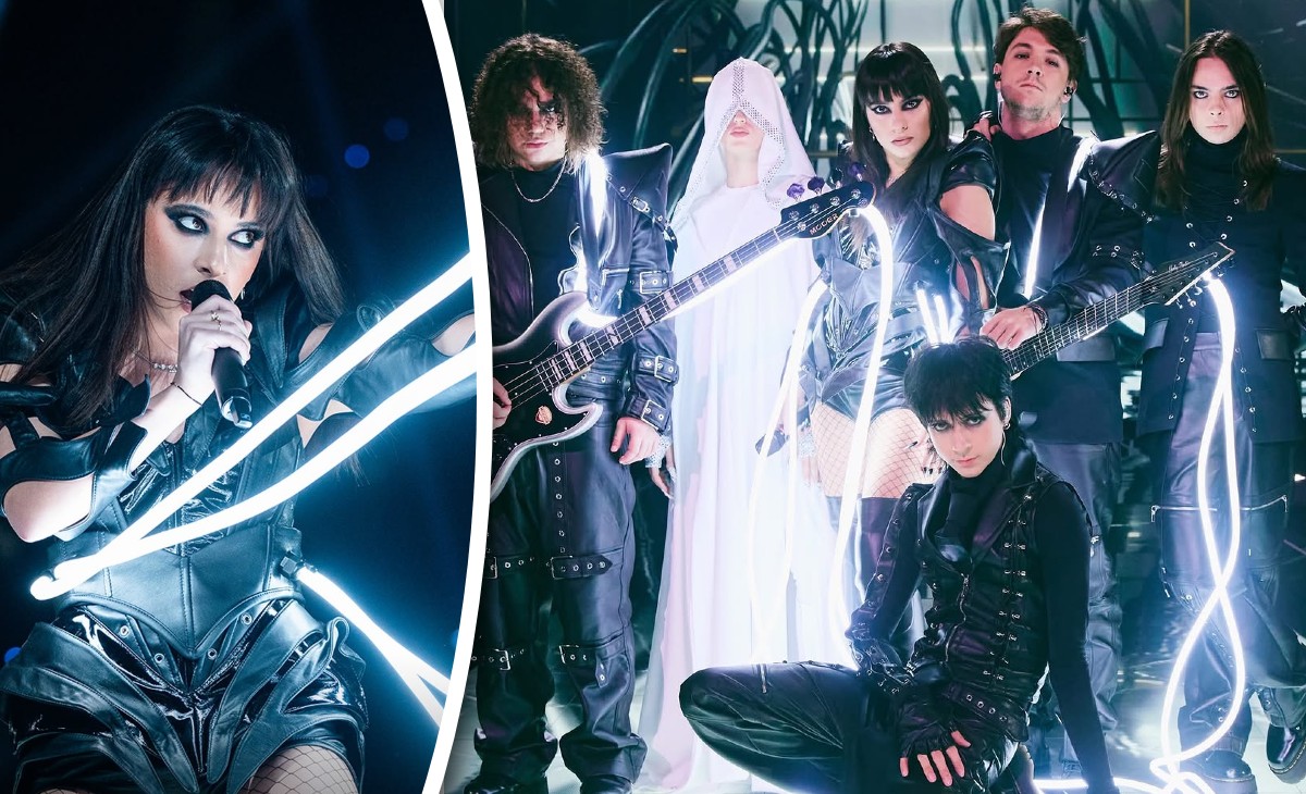 Cine este femeia în alb care a apărut alături de Alexandra Căpitănescu pe scena Eurovision: „Alter ego-ul meu”