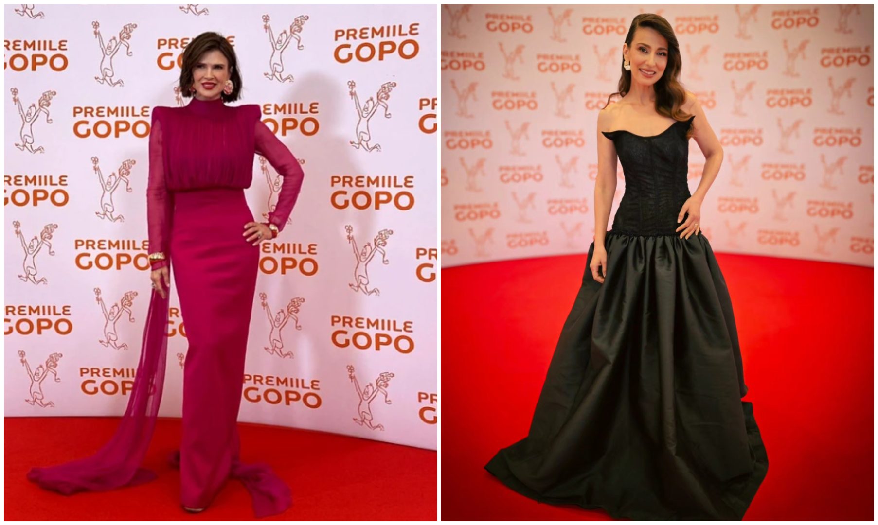 Gala Premiilor Gopo 2026. Monica Bîrlădeanu și Dana Rogoz au făcut furori pe covorul roșu cu ținutele lor