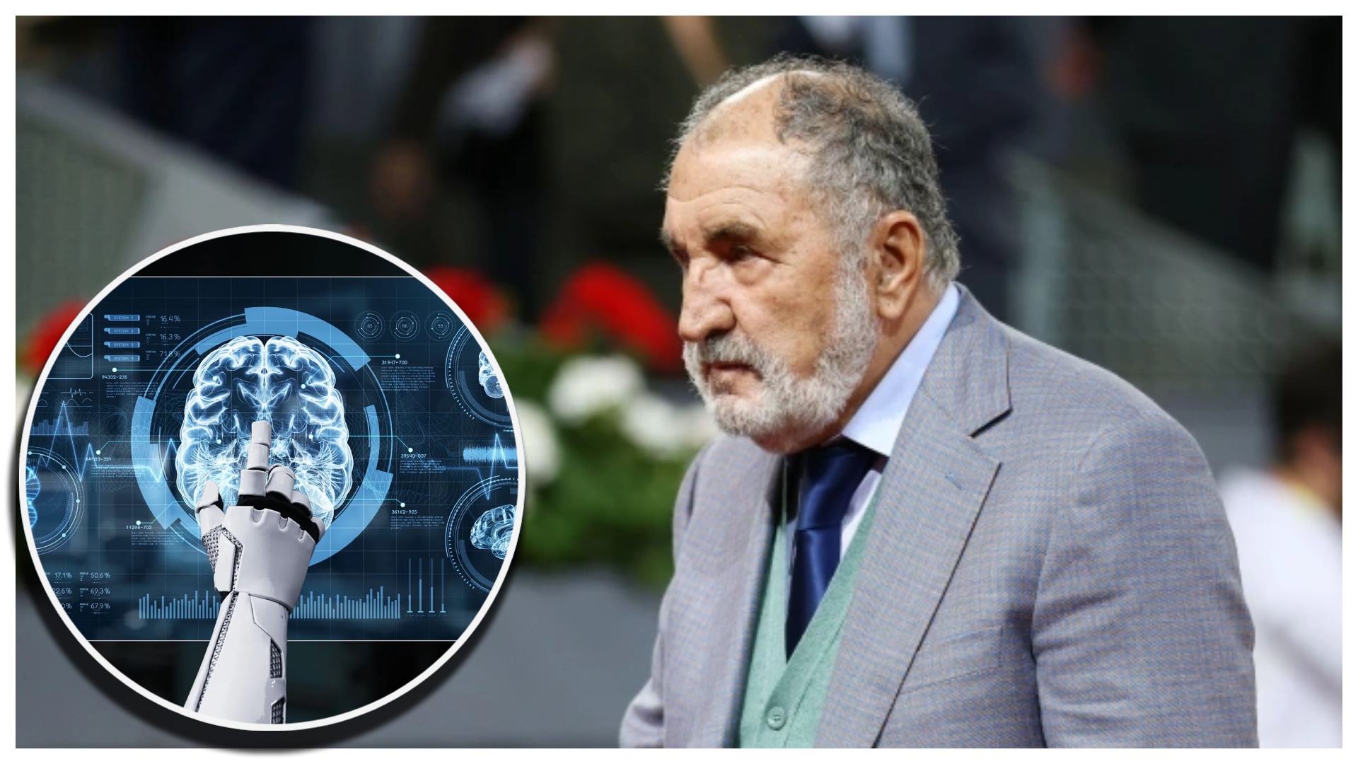 Ion Țiriac se teme de Inteligența Artificială. De ce o vede ca un mare pericol pentru rasa umană: „Cât lipsește până când…”