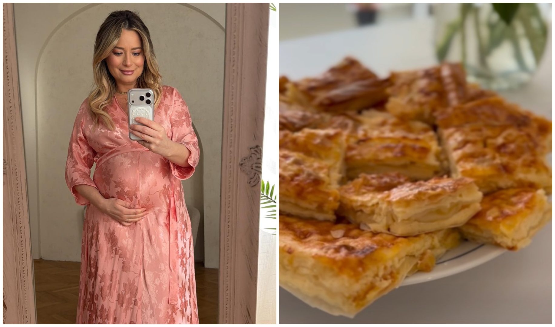 Foietaj cu brânză dulce, rețeta Laurei Cosoi: „Este simplu de făcut. Iese foarte bună și a doua zi”