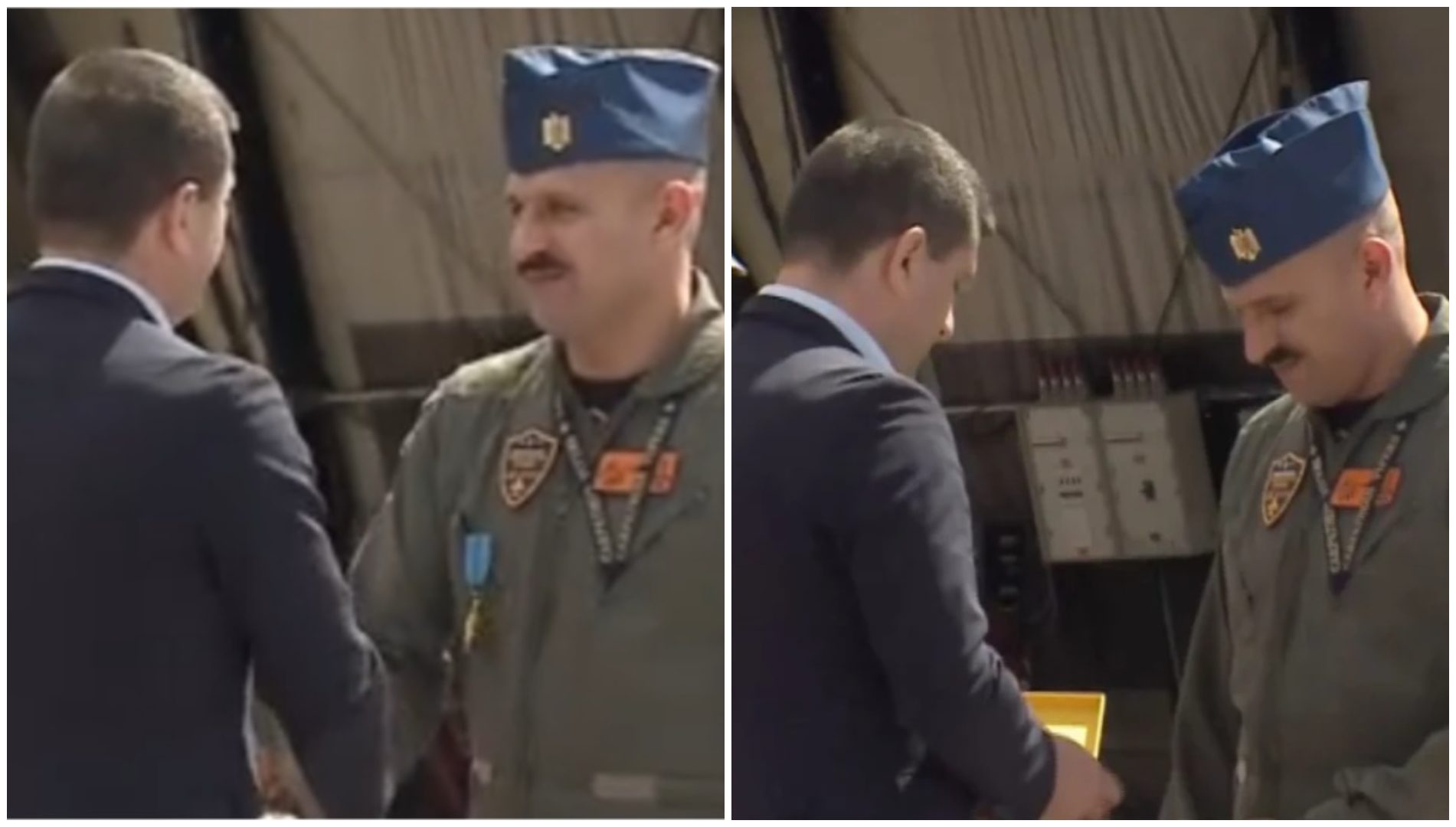 Pilotul român care a doborât o dronă în Estonia, decorat de ministrul Apărării. Radu Miruță: „Și-a făcut corect datoria”