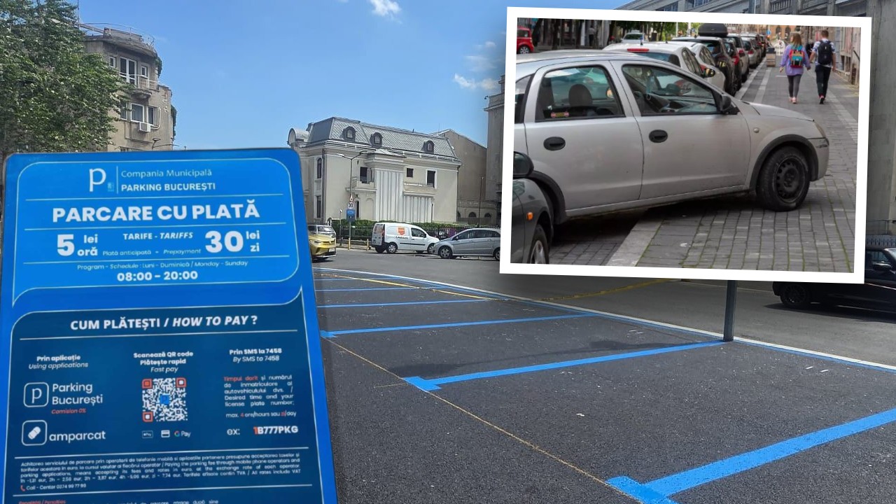 Primăria Capitalei se laudă cu dublarea cererilor de abonamente pentru parcare după ce a eliminat gratuitatea pentru mașinile hibrid! În primele două săptămâni din mai, s-au încasat peste 1,6 milioane de euro din parcări! Banii nu se văd DELOC în crearea de noi locuri de parcare subterane sau supraterane