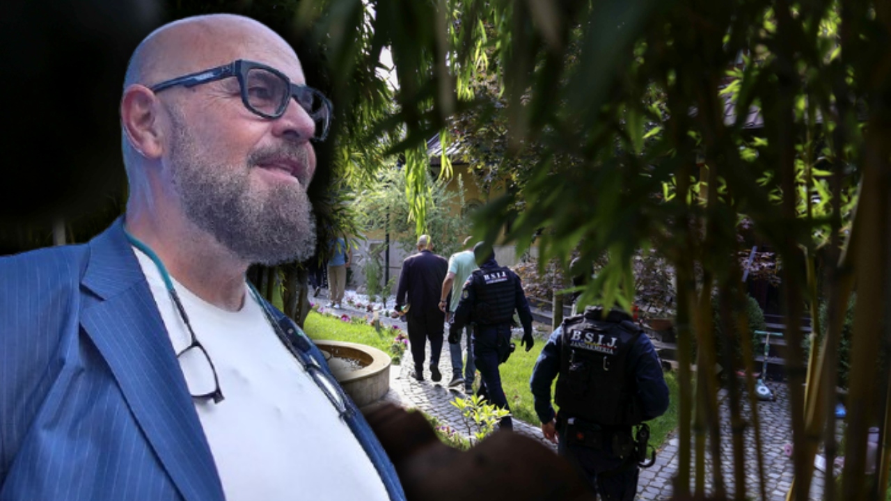 Curtea lui Cristian Popescu Piedone, un adevărat paradis exotic! Babmuși, palmieri și arțari japonezi în valoare de mii de euro