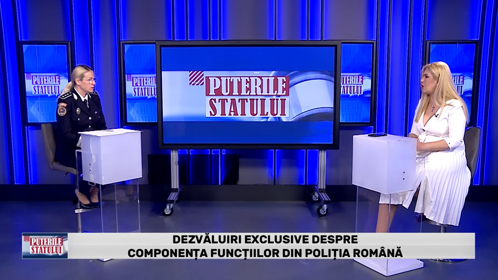 EXCLUSIV PUTERILE STATULUI – Comisar șef Carmen Șerbănescu, Director CIRP, dezvăluiri despre componența funcțiilor din Poliție