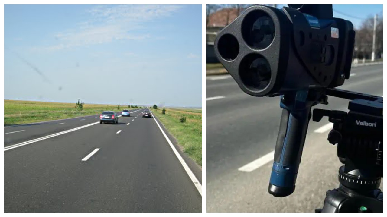 Formula 1 pe o șosea din România! Un pensionar a bătut toate recordurile de viteză. Cu cât l-a ”luat” radarul