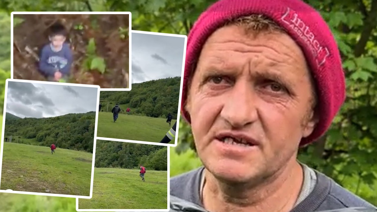 VIDEO Imagini impresionante cu momentul în care tatăl băiatului de 5 ani a aflat că fiul lui a fost găsit 