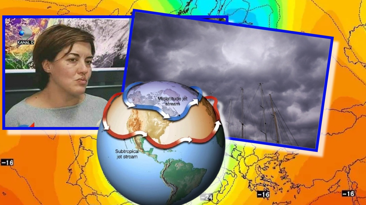 Prognoza meteo. Curentul JET aduce nori încărcaţi cu precipitaţii bogate. Oana Păduraru anunţă furtuni violente tot weekendul