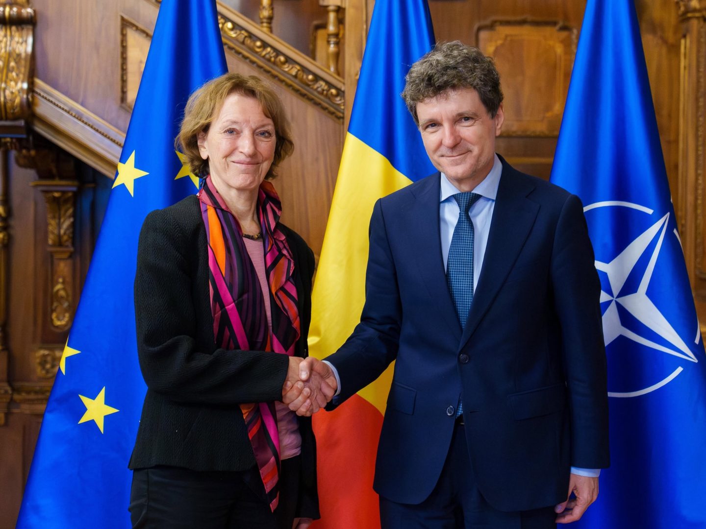 Nicuşor Dan, după întâlnirea cu preşedinta Consiliului European pentru Cercetare: Pentru România, este esenţial ca cercetarea şi inovarea să fie tratate ca investiţii strategice în competitivitatea economică, securitatea şi autonomia Europei