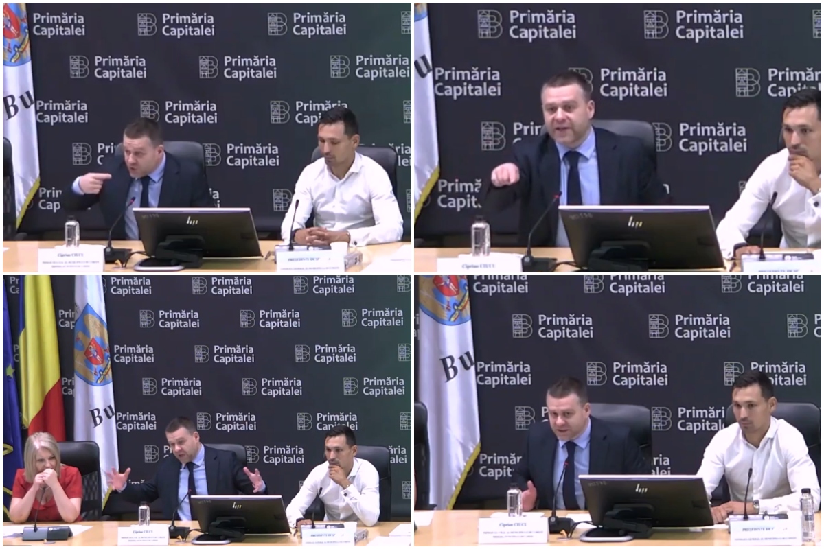 Primarul Ciprian Ciucu a cedat nervos în ședința CGMB, în momentul dezbaterii bugetelor STB și Termoenergetica: „Răbdarea mea ajunge la limită, o să dau cu toată lumea de pământ!”