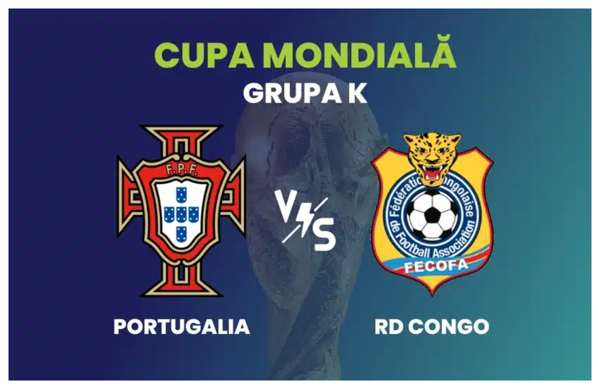 PORTUGALIA – CONGO LIVE VIDEO ONLINE ANTENA 1. Ronaldo intră-n scenă după show-ul făcut de Messi