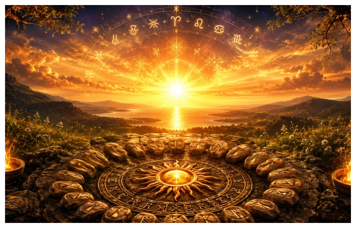 Horoscop rune pentru Solstițiul de Vară din 21 iunie 2026. Cele trei rune care îți ghidează zodia în următoarele șase luni