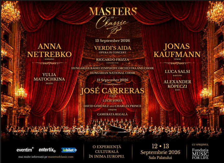 Masters of Classic 2026 – un important rol educațional prin expunerea tinerei generații la virtuozi ai muzicii clasice internaționale
