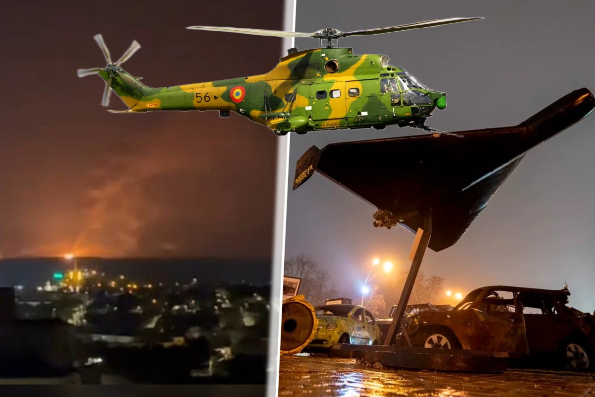 Atac rusesc lângă granița României! Mesaj Ro-Alert în Tulcea. Un elicopter militar a fost ridicat de la sol să monitorizeze zona