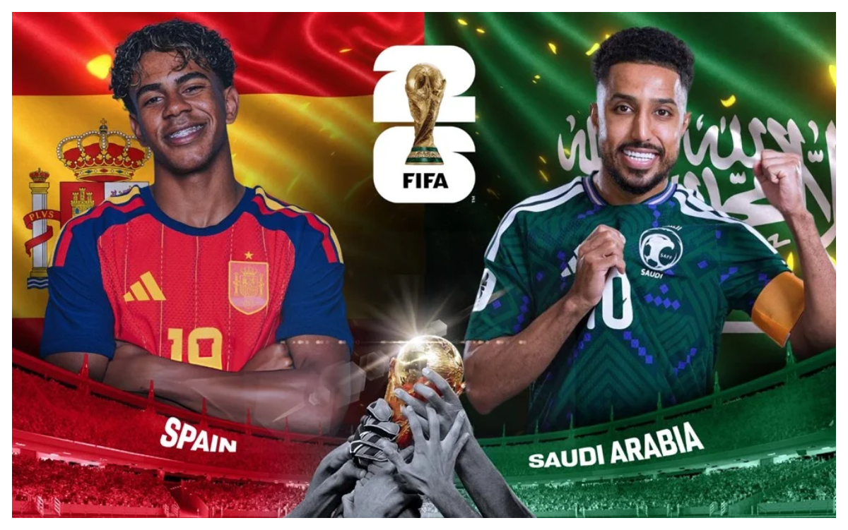 ANTENA 1 ONLINE SPANIA – ARABIA SAUDITĂ LIVE VIDEO STREAMING. Nu mai e loc de greşeli la Cupa Mondială FIFA 2026