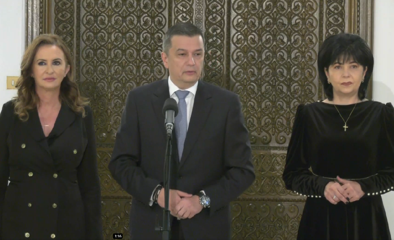 Sorin Grindeanu, la ieșirea de la consultările cu președintele Nicușor Dan: „PSD își asumă guvernarea, inclusiv funcția de premier. Nu facem coaliție cu AUR!”