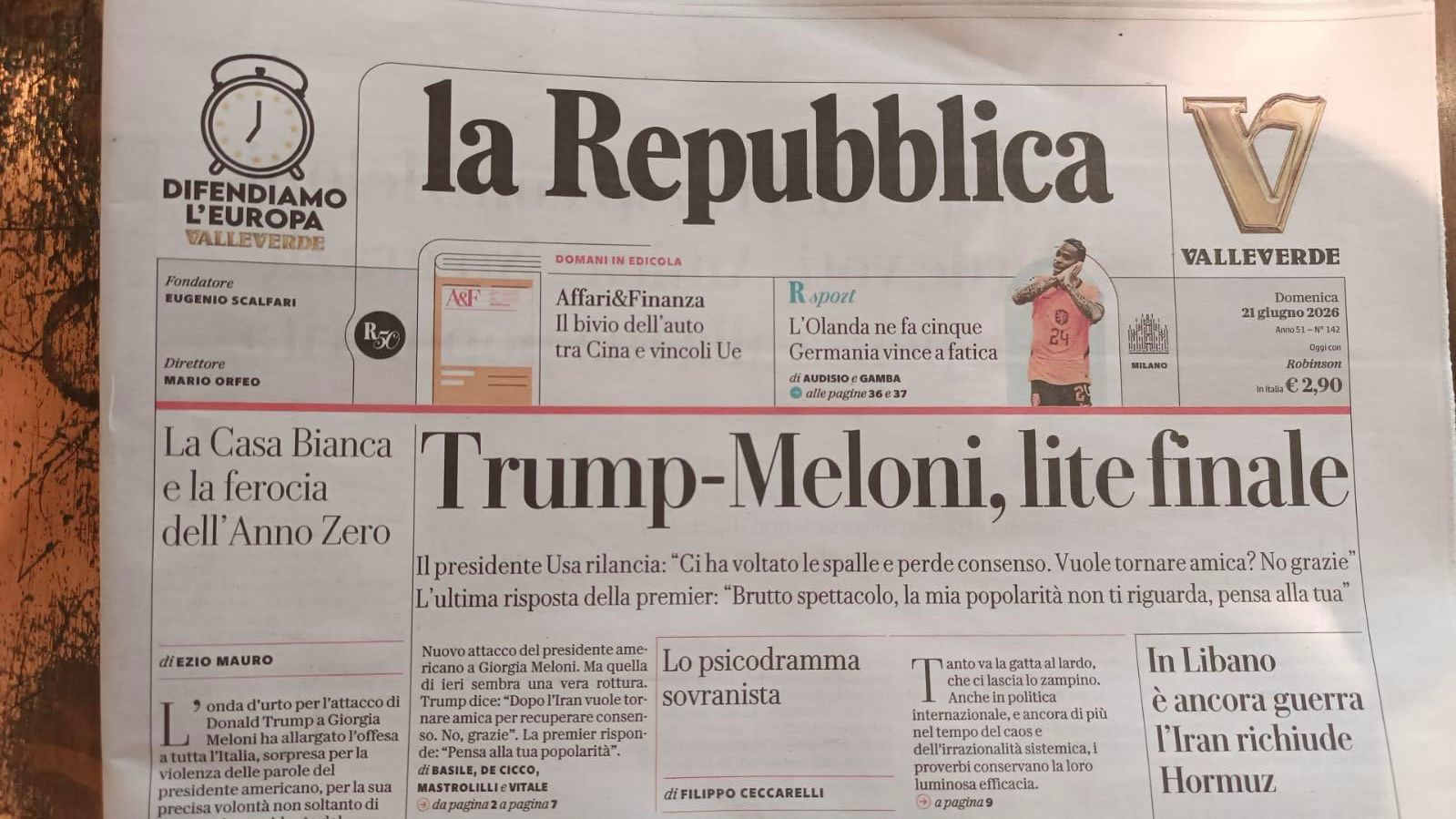 Trump-Meloni