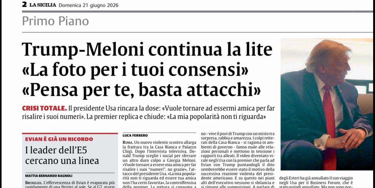 Trump-Meloni