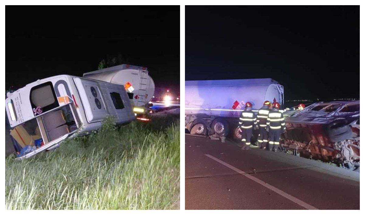 Accident grav în Neamț provocat de un șofer de 18 ani. Opt persoane au fost rănite