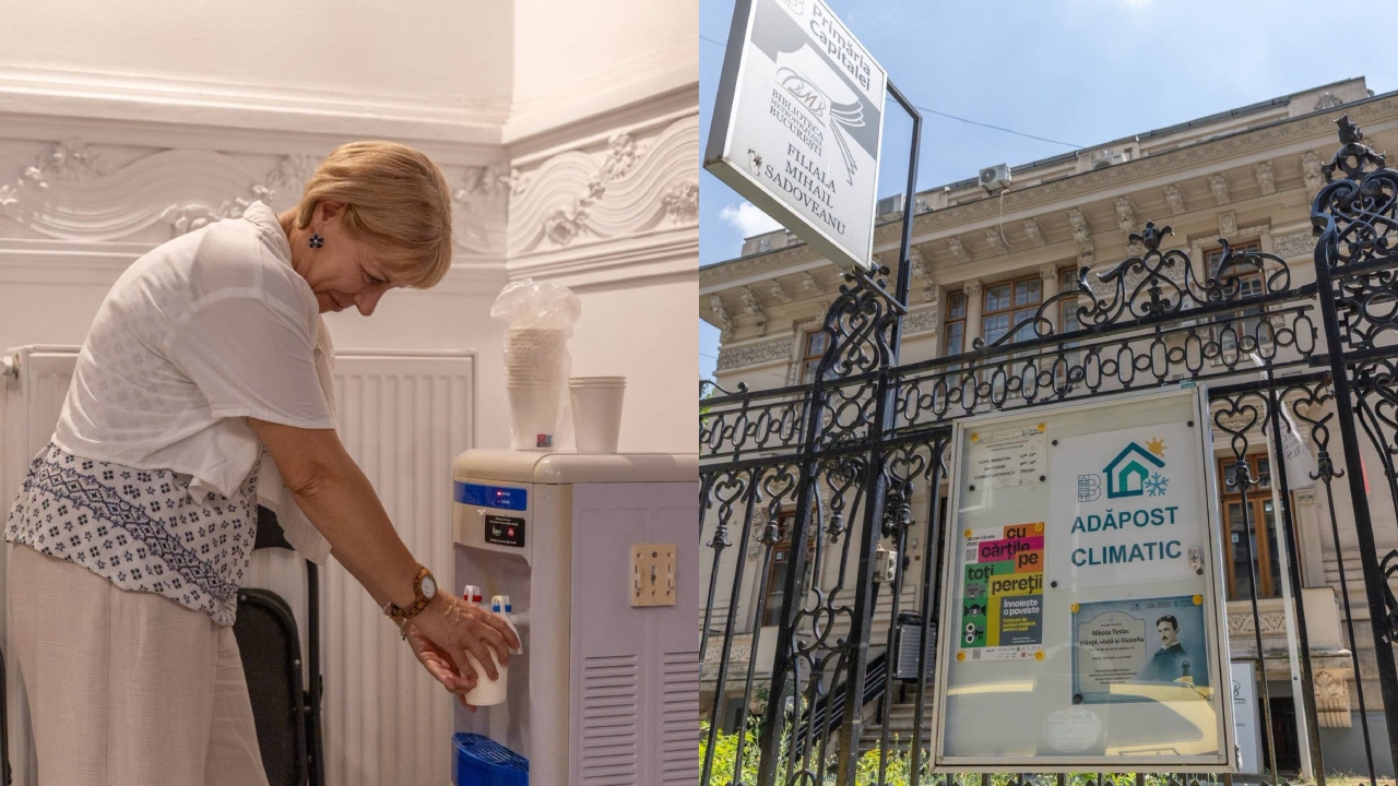 Primăria Municipiului București inaugurează cea mai mare rețea de adăposturi climatice din țară. Bucureștenii se vor putea răcori în 71 de instituții publice și 200 de sedii de farmacii