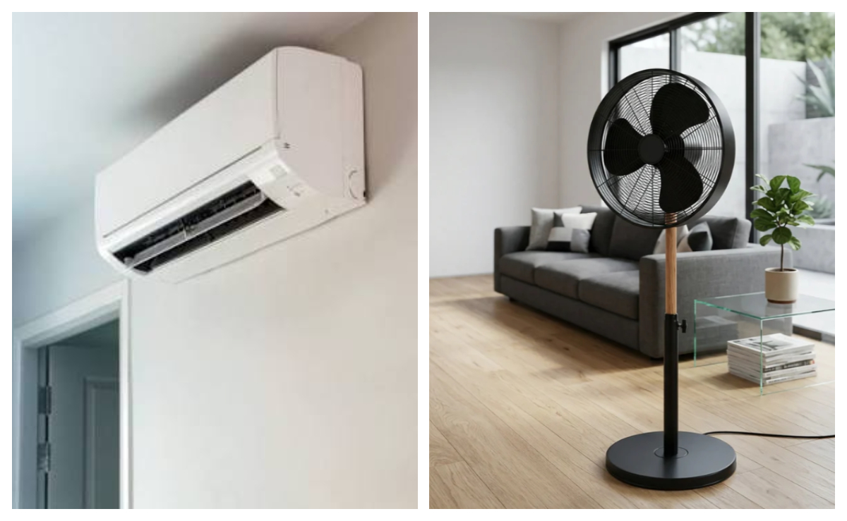 De ce e bine să folosești ventilatorul în același timp cu aparatul de aer condiționat. Reguli importante de care trebuie să ții cont pe timp de caniculă